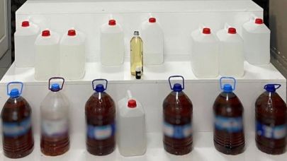 Isparta’da kaçak alkol operasyonu: 69 litre sahte içki ele geçirildi