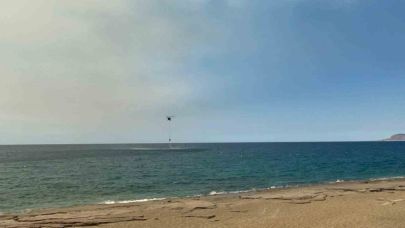 Alanya’da ormanlık alanda yangın