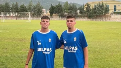 İkiz futbolcular Bucak Belediye Oğuzhanspor'da