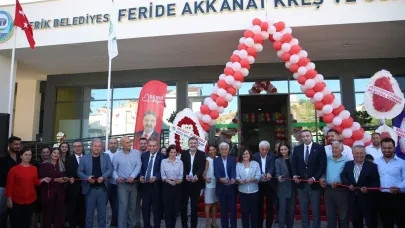 Serik'te kreş ve gündüz bakımevi açıldı