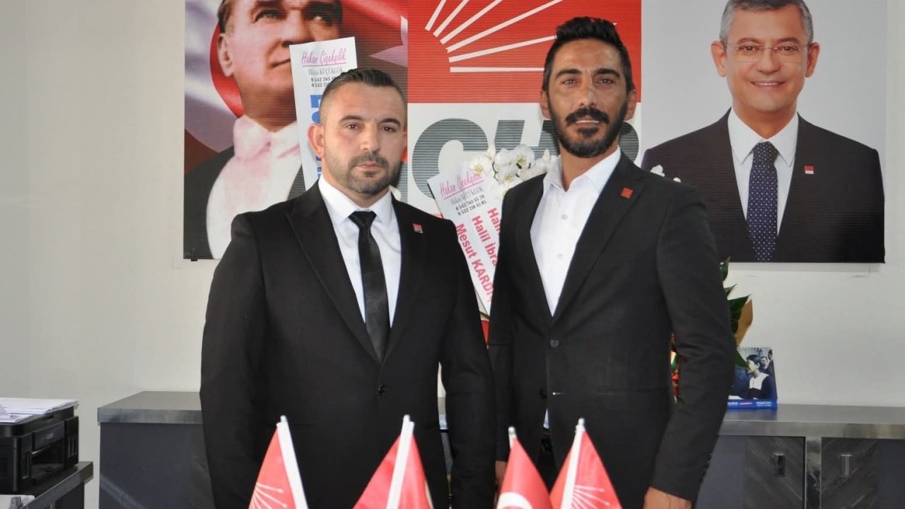 CHP Korkuteli'de Kardıçlı göreve başladı