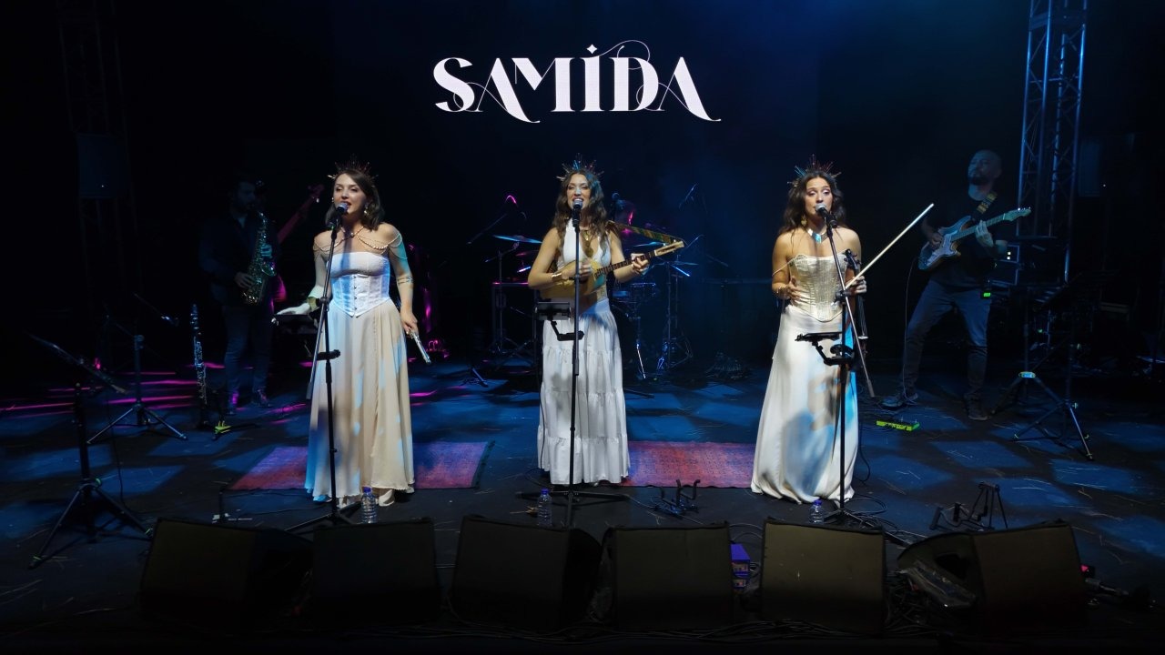 Phaselis Festivali'nde Samida konseri