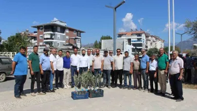 Antalya Büyükşehir Belediyesi’nden fidan desteği