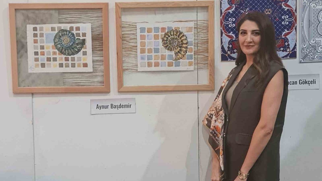 Mersinli sanatçının ’doğadan sanata’ çalışması büyük ilgi gördü