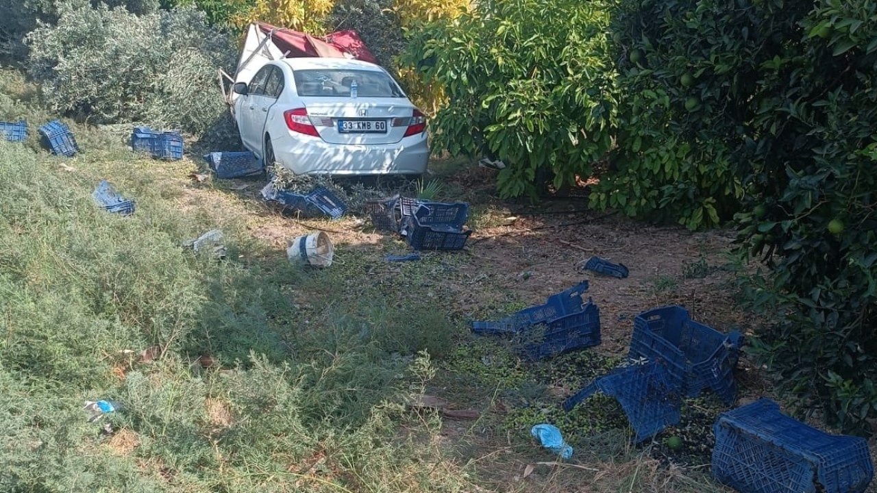 Otomobil bahçeye daldı: Hasat yapan işçilerden 1’i öldü, 3’ü yaralandı