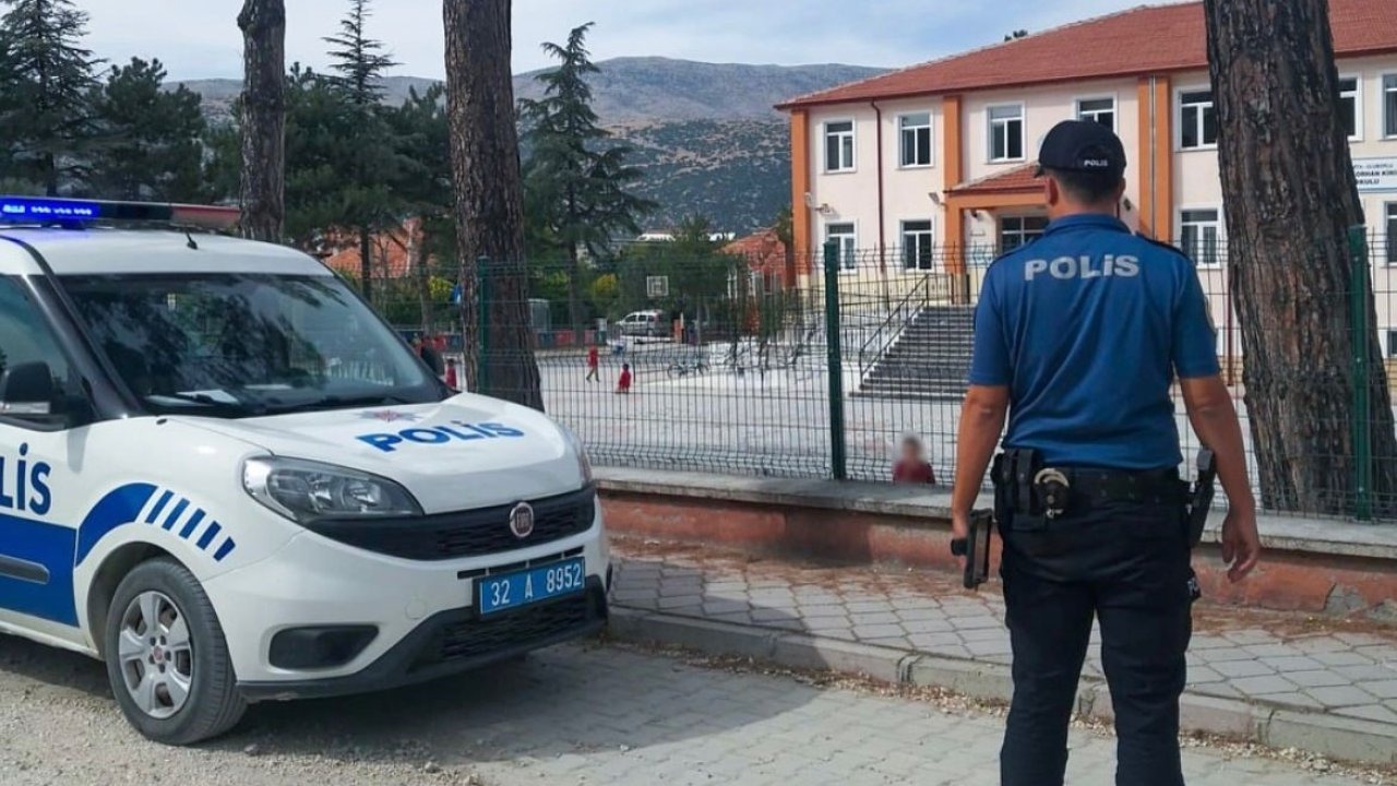 Isparta’da okul önleri ve asayişe yönelik uygulama gerçekleştirildi