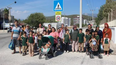 Kumluca'da velilerden üst geçit talebi
