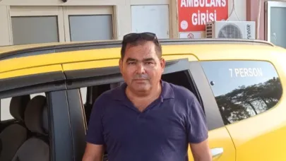 Manavgat’ta duyarlı taksici yaralanan çocuğu hastaneye yetiştirdi