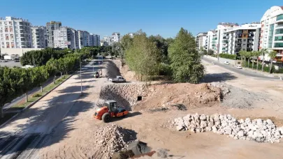 Uncalı'da altyapısı güçlendirilen yol asfaltlandı