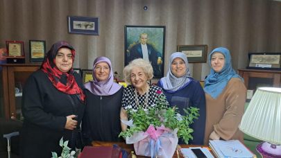 Saadet Partisi Kadın Kolları’ndan AYÇOV’a anlamlı ziyaret