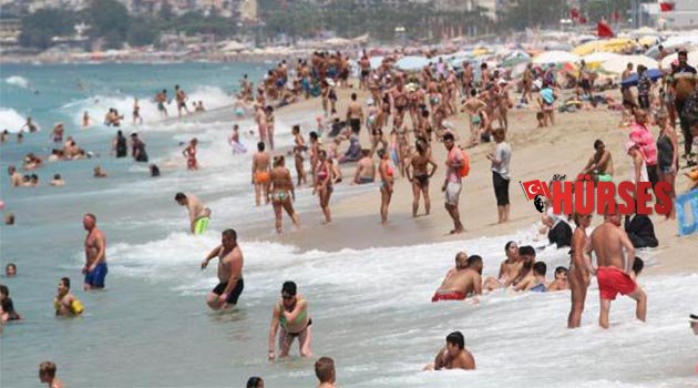 32 turistten milyon ziyaretçiye