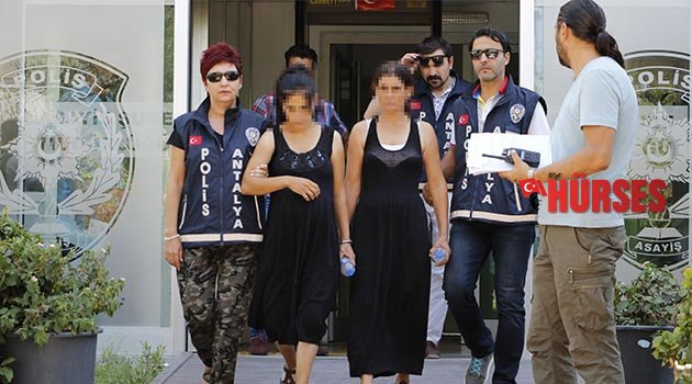 7 aylık hamile hırsız gözaltında