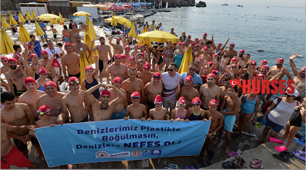 Açık Su Yüzme Yarışlarına yoğun ilgi
