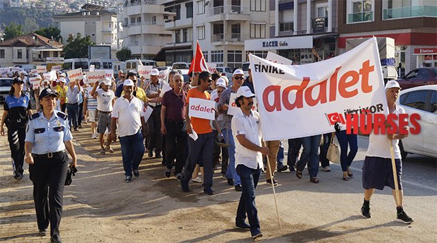 ADALET İÇİN YÜRÜDÜLER