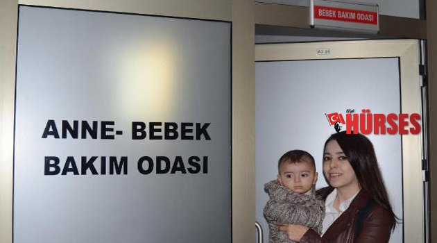 ADLİYEYE BEBEK BAKIM ODASI