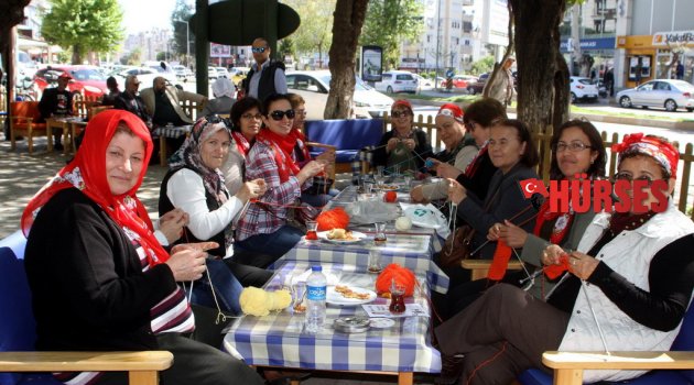 AĞAÇLARI RENKLENDİRDİLER