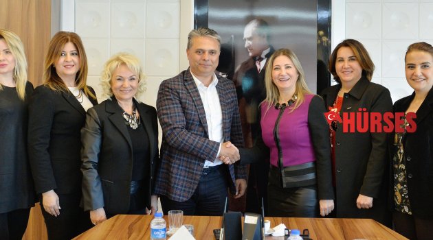 AGİDER'DEN BAŞKAN UYSAL'A ZİYARET