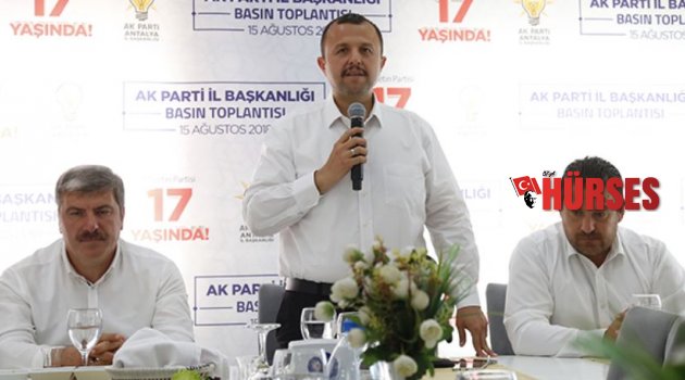 Ak Parti il başkanı Taş, iddialı konuştu
