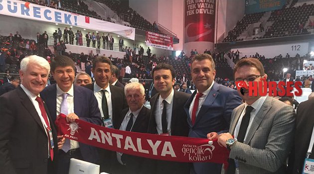 AK PARTİ KONGRESİ'NE ANTALYA AKINI