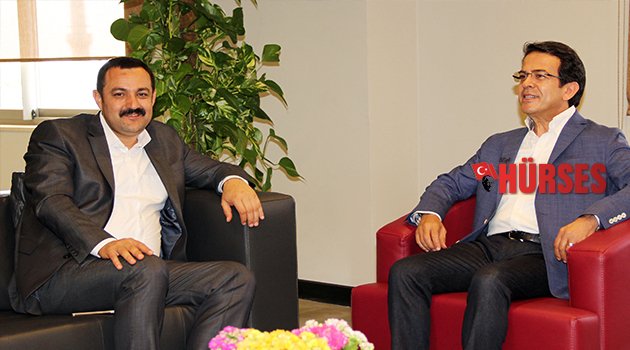 AK PARTİ YÖNETİMİNDEN ATB'YE ZİYARET