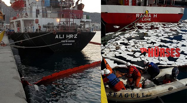 AKDENİZ’İ KİRLETEN GEMİLERE CEZA YAĞDI