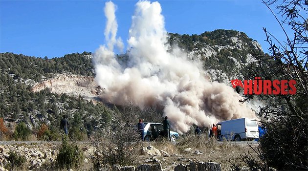 AKSEKİ’DE HALKIN TAŞ OCAĞI TEPKİSİ