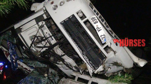 AKSEKİ'DE KAZA: 1 ÖLÜ