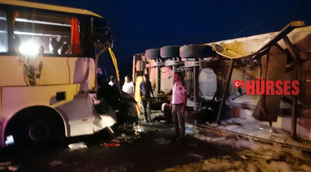 Alanya’da feci kaza: 1 ölü, 11 yaralı