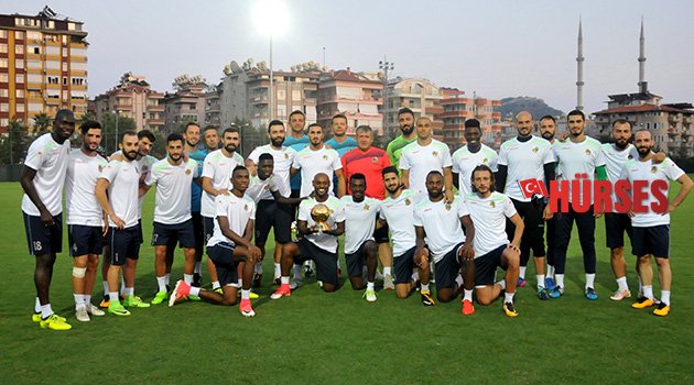 Alanya’da, Karabükspor hazırlıkları sürüyor