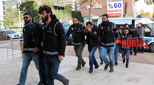 Alanya merkezli uyuşturucu operasyonu