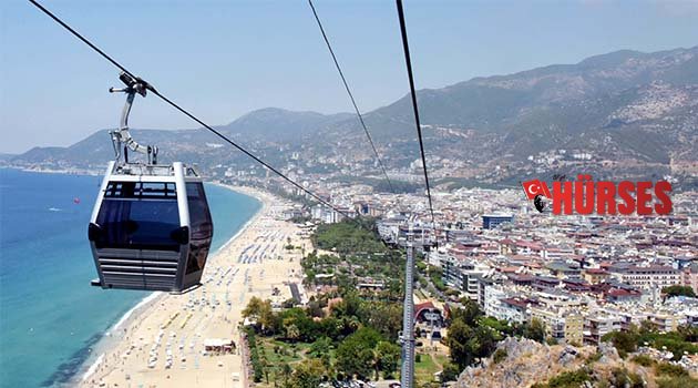 Teleferik resmen açıldı