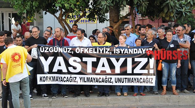 ALANYA'DA YAS EYLEMİ