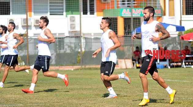ALANYASPOR 'YO-YO TESTİ'NDEN GEÇTİ
