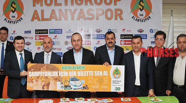 ALANYASPOR'DAN ŞAMPİYONLUK PİYANGOSU