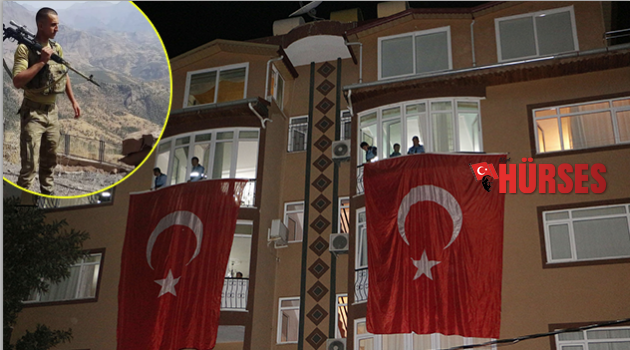 Alanya'ya şehit ateşi düştü