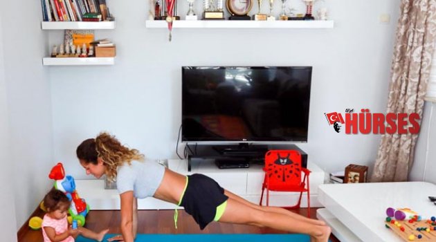 ANNELİKLE SPORU BİRLEŞTİRDİ