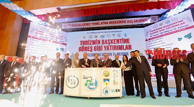 Antalya’da 8 tesisin temeli atıldı, 2 tesis açıldı