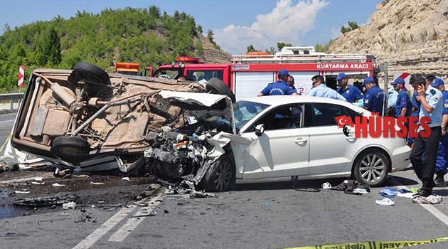 Antalya’da feci kaza
