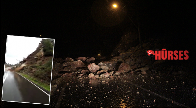Antalya’da heyelan