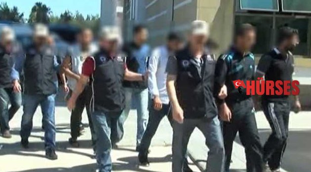 ANTALYA’DA IŞİD OPERASYONUNA 8 TUTUKLAMA