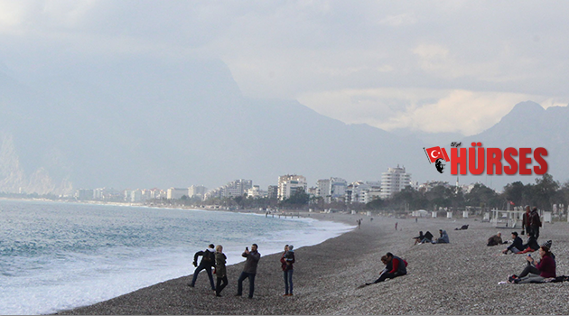 Antalya’da Ocak ayında deniz keyfi