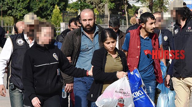 ANTALYA’DA PKK ŞÜPHELİLERİ ADLİYEDE