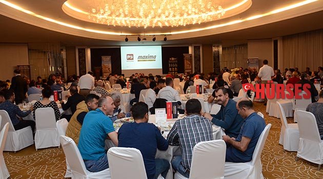 Antalya’da ustaları ile buluştu