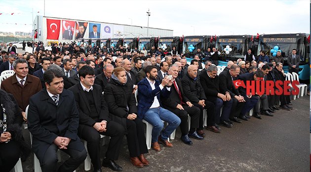 ANTALYA’DA YENİ YILA YENİ OTOBÜSLER