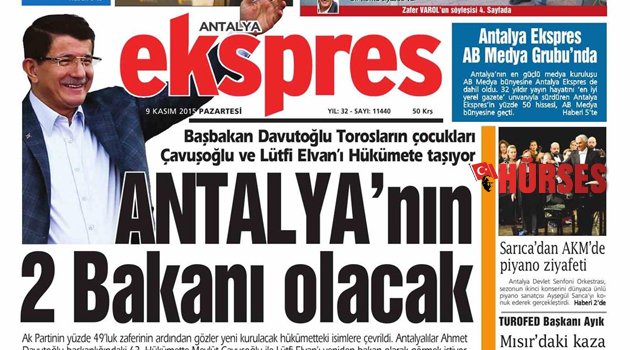 ANTALYA EKSPRES AB MEDYA GRUBU’NDA