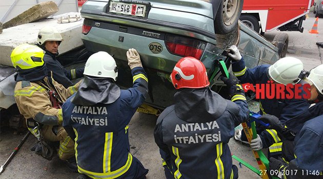 Antalya itfaiyesi Slovenya'da