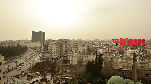 Antalya toz bulutu altında kaldı
