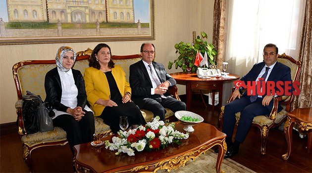 ANTALYA YÖRÜKLERİ VALİ TÜRKER'İ ZİYARET ETTİ