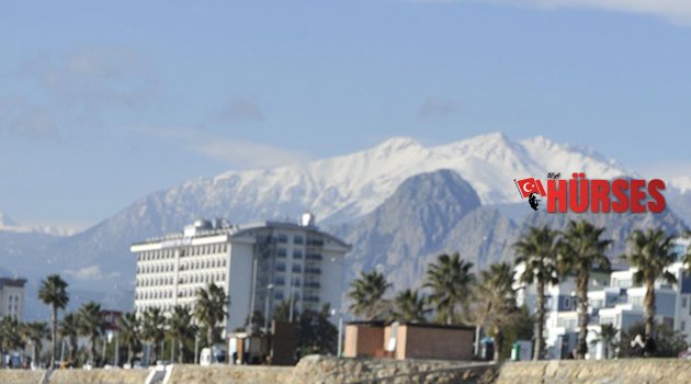ANTALYA&#039;DA BİR GÜNDE İKİ MEVSİM