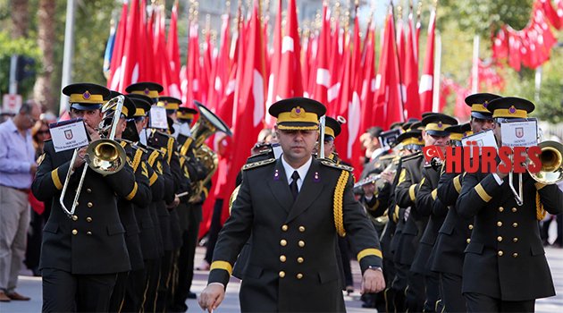 ANTALYA'DA CUMHURİYET COŞKUSU